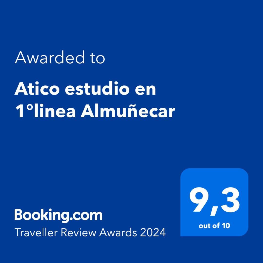 Atico Estudio En 1°Linea Almuñécar Dış mekan fotoğraf